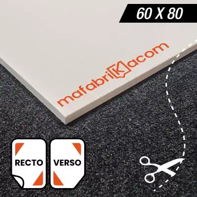 PVC 3 mm - 60 x 80 cm - Komacel®