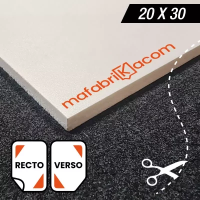 PVC 5 mm - 20 x 30 cm - Komacel®