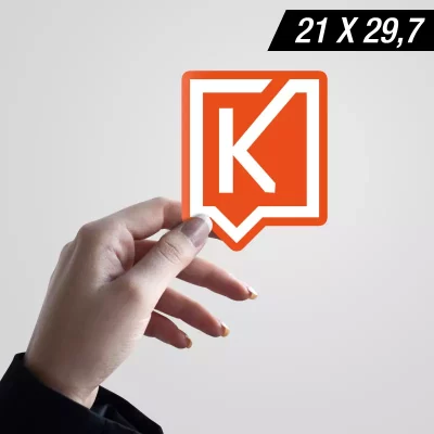 Adhésif Extérieur - 5 ans - 21 x 29,7 cm