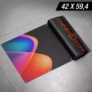 Banderole publicitaire - 375g - 42 x 59,4 cm